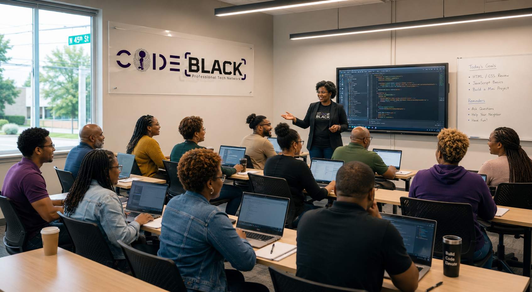 The First Line of Code: How Code Black Tech Is Building Careers in North Omaha